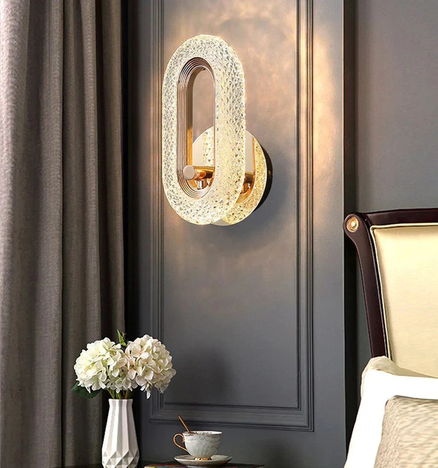 Areezo Uplight Wall Lamp With Bulb