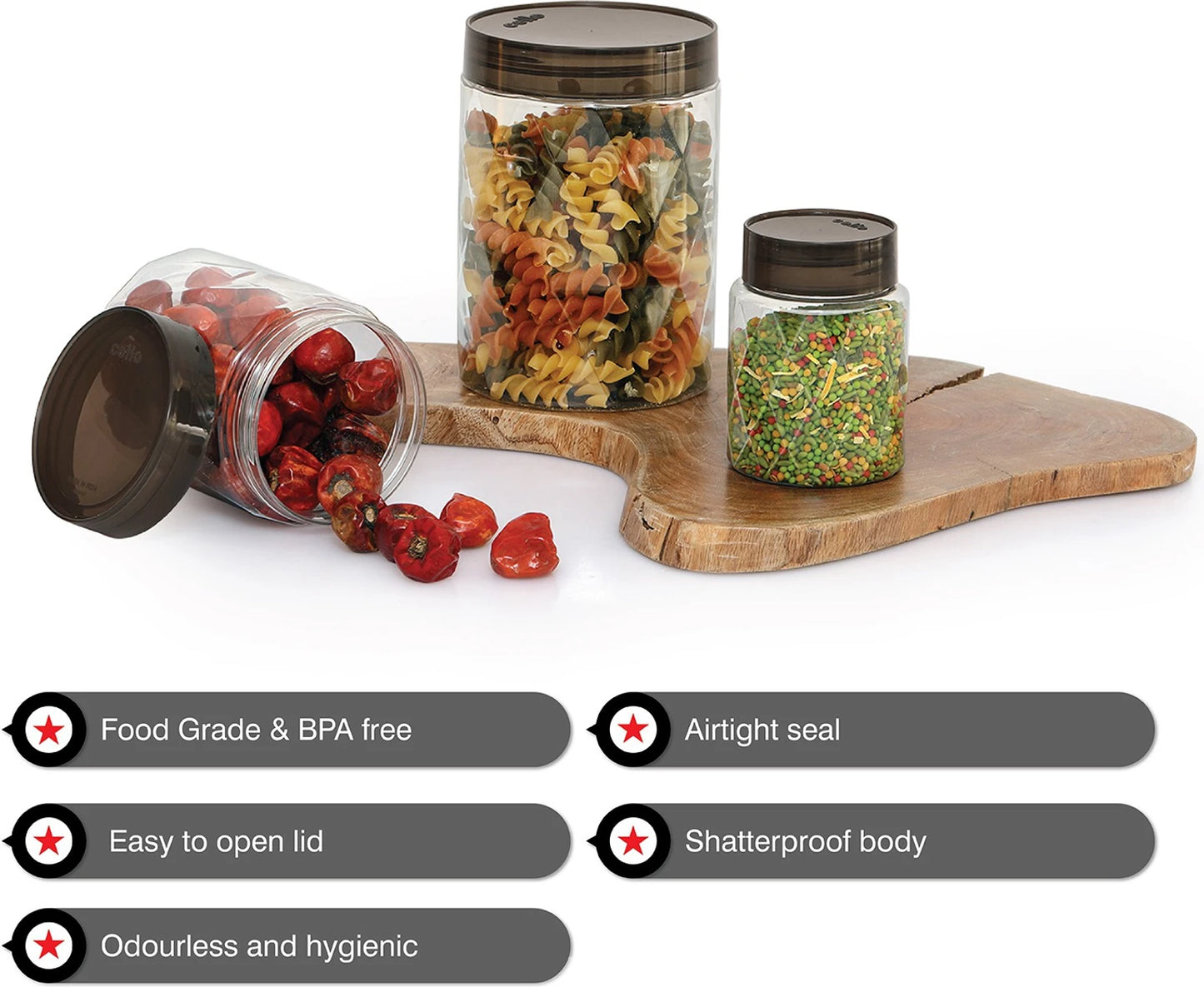 cello Plastic container for kitchen use