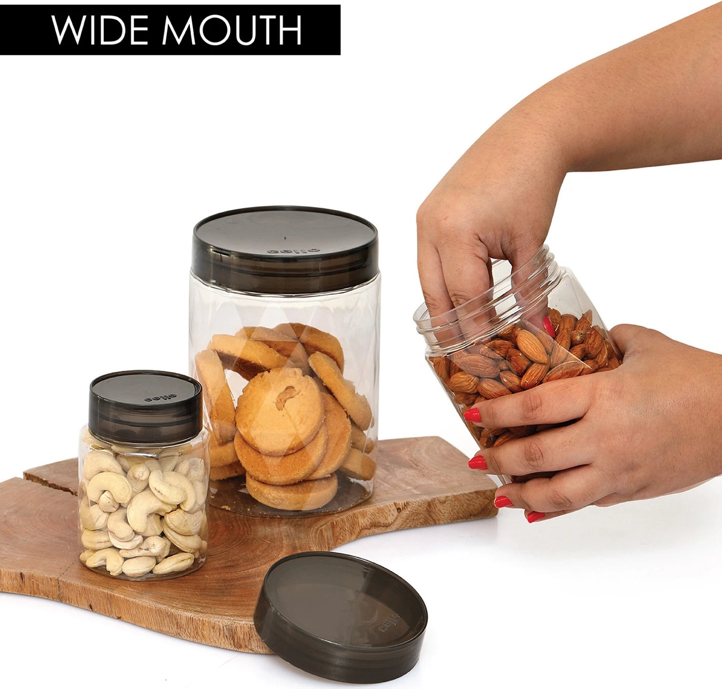 cello Plastic container for kitchen use