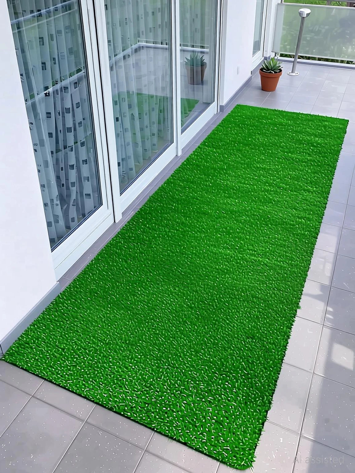 GULISTAAN 90 cm X 195 cm Polypropylene carpet