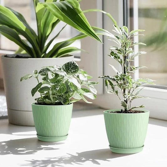 Stylex Store Plastic Round Flower Pot