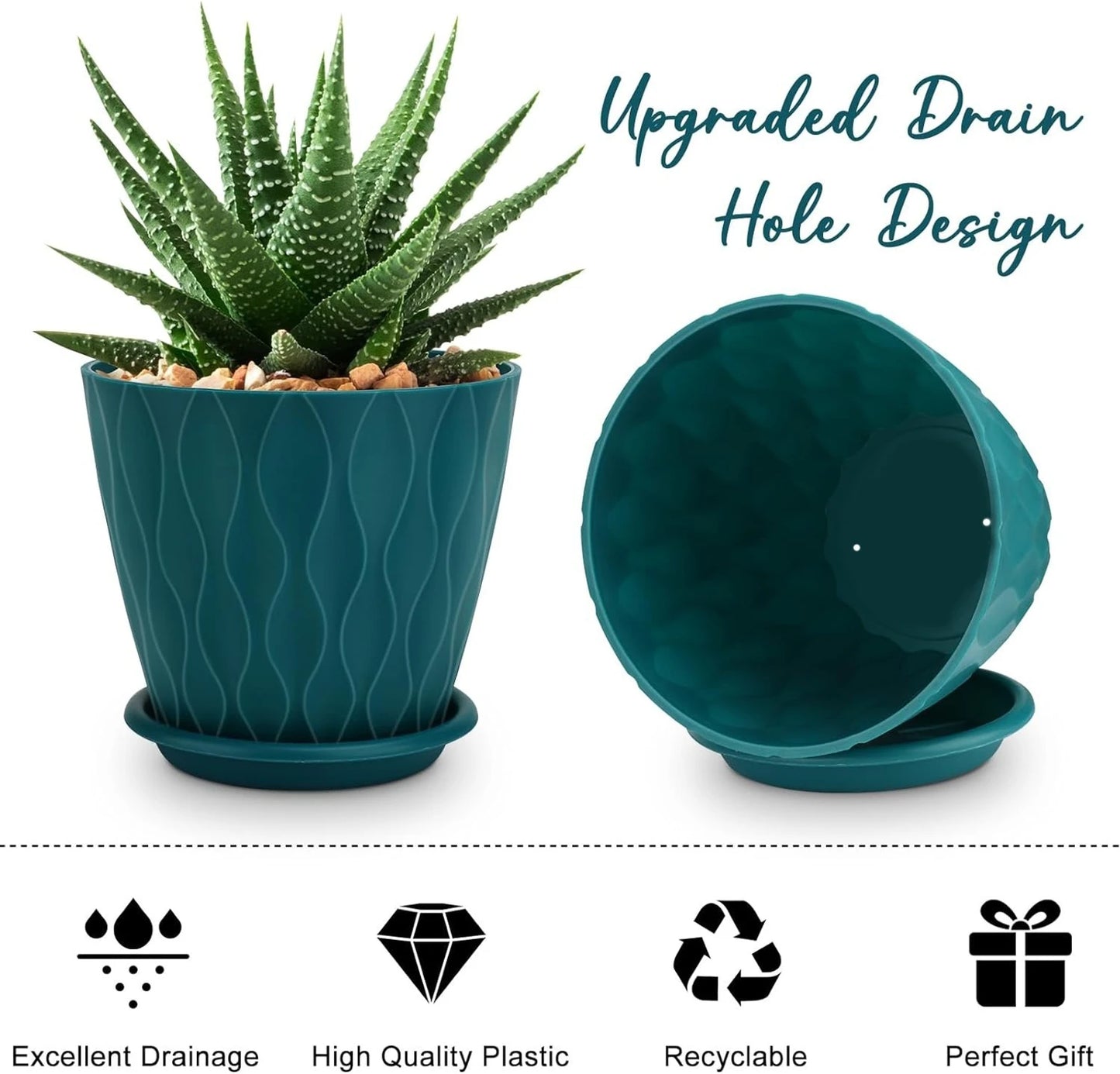 Yamunex Uniqe Flower Pots For Home planters