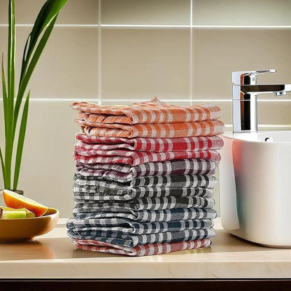 Texco india Cotton Kitchen Napkins for Kitchen use
