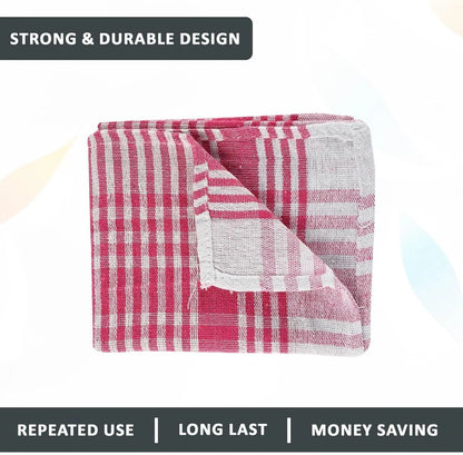 Texco india Cotton Kitchen Napkins for Kitchen use