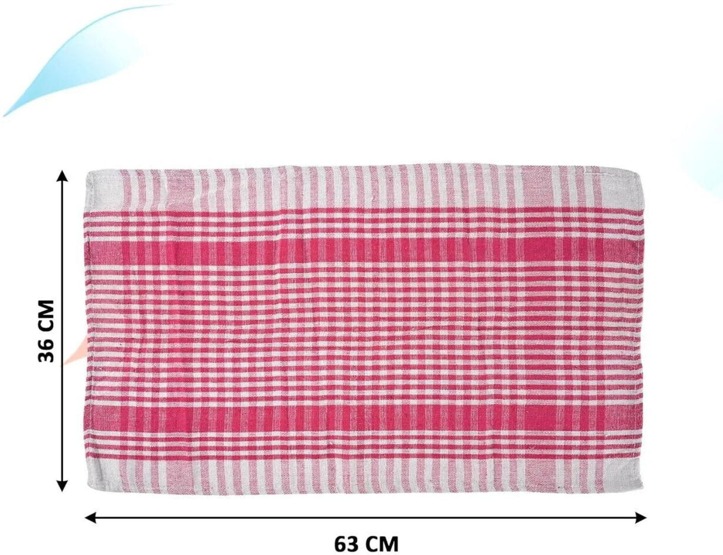 Texco india Cotton Kitchen Napkins for Kitchen use