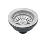 Fossa Stainless Steel 4.5 Inch Round Waste Coupling For Kitchen Sinks ( Silver )