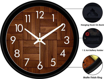 TrendsTube Analog 25 cm X 25 cm Wall Clock