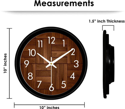 TrendsTube Analog 25 cm X 25 cm Wall Clock